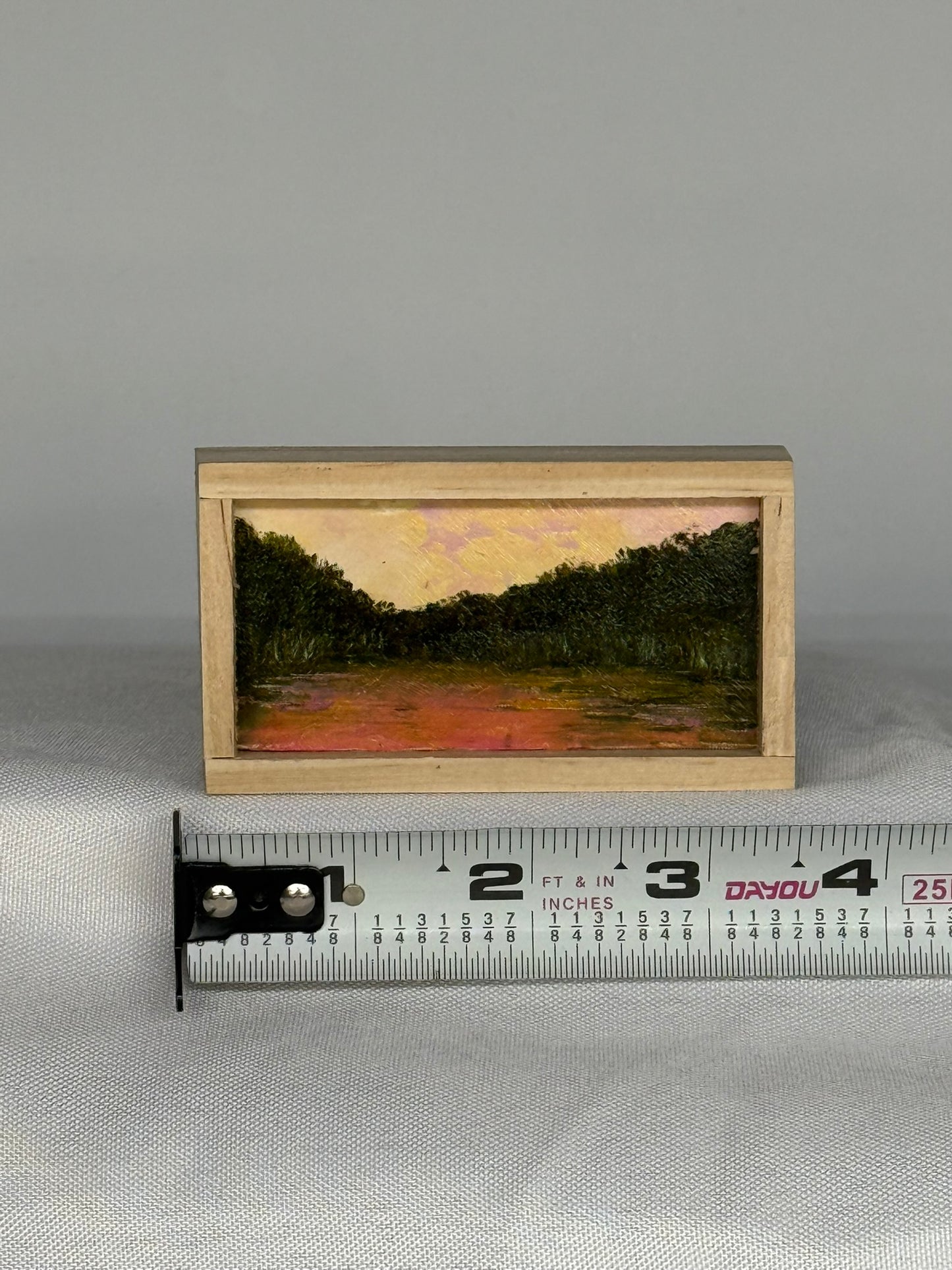 Mini Wood Block Painting #22