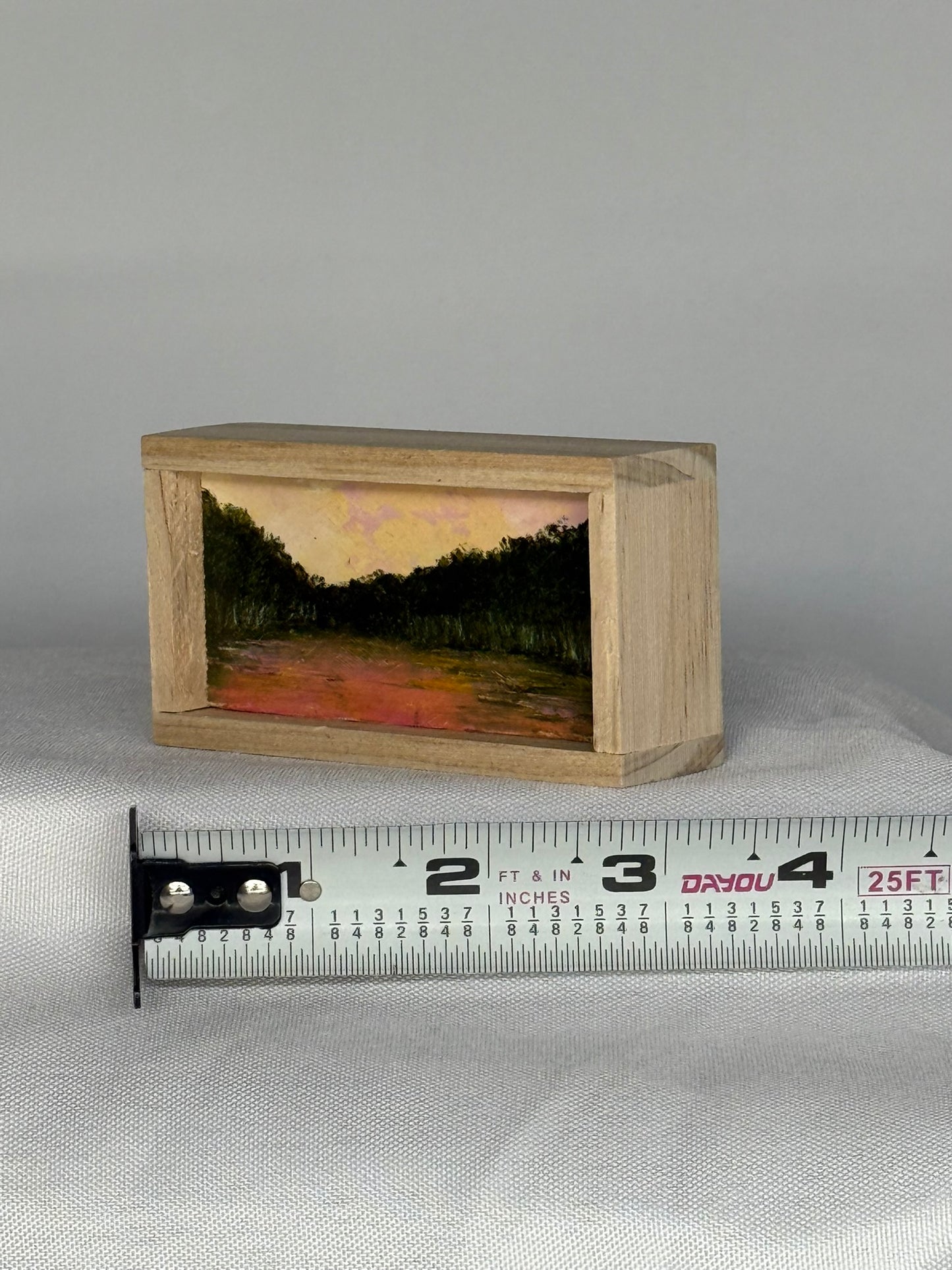 Mini Wood Block Painting #22