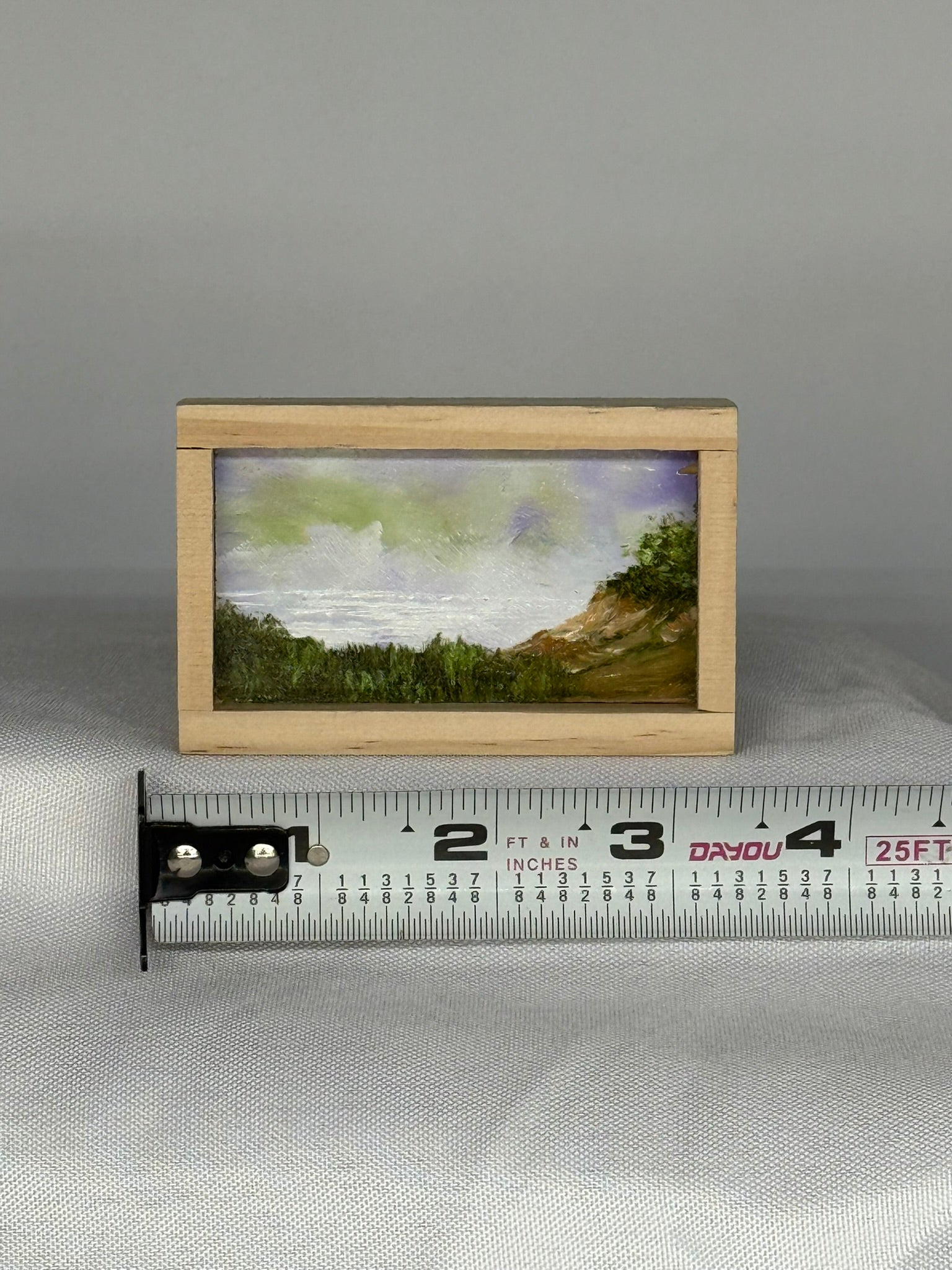 Mini Landscape Painting. Amagansett NY.
