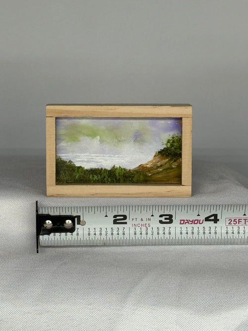Mini Landscape Painting. Amagansett NY.