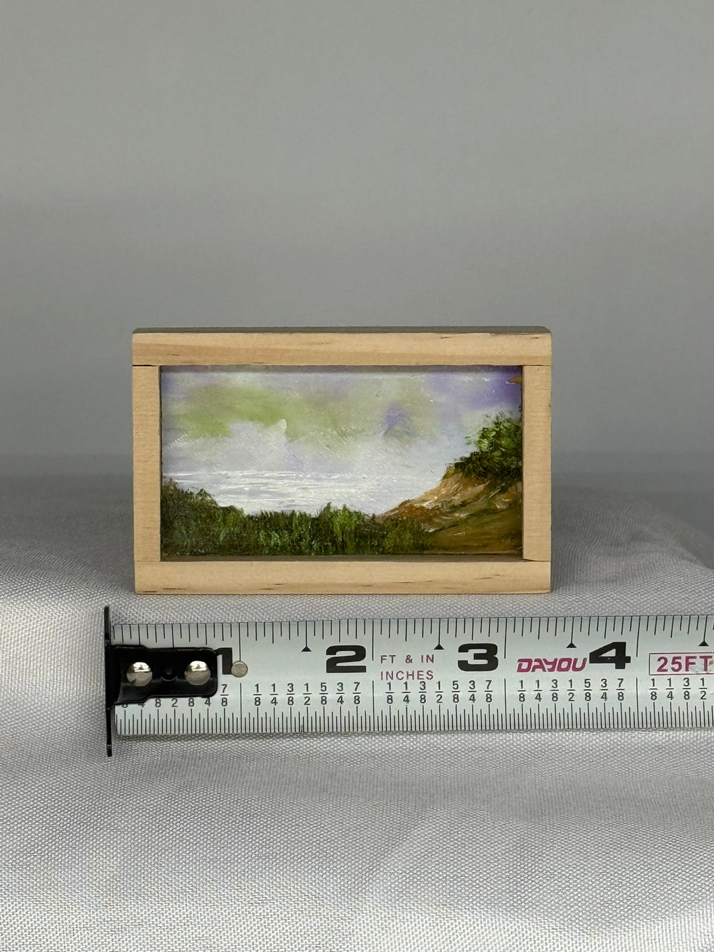 Mini Landscape Painting. Amagansett NY.