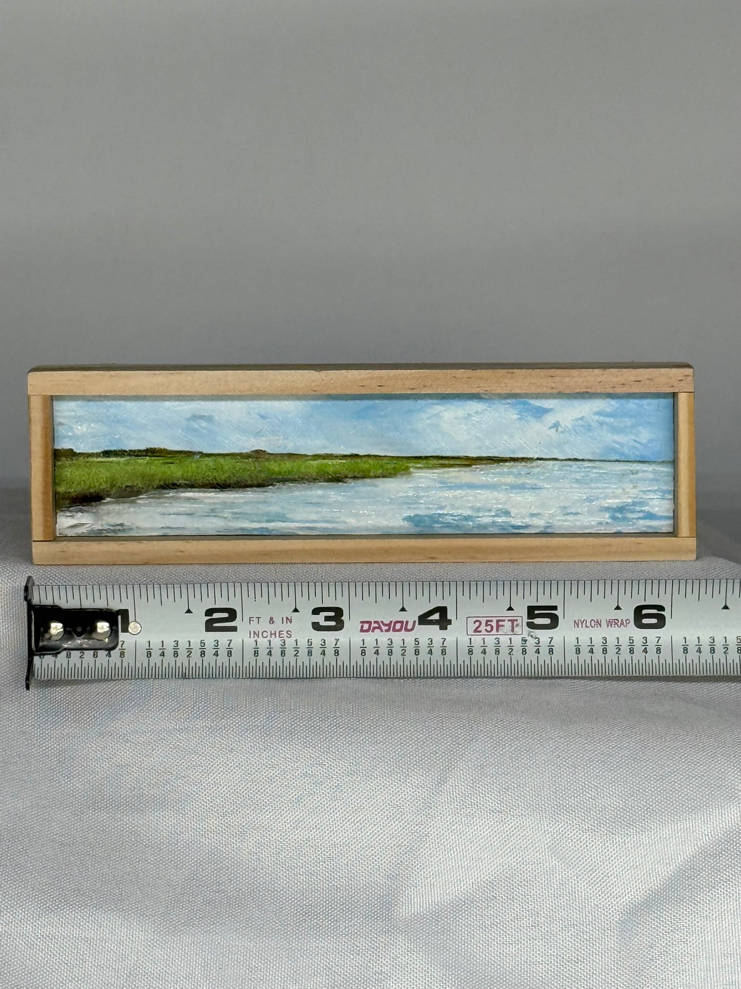 Mini Wood Block Painting #44