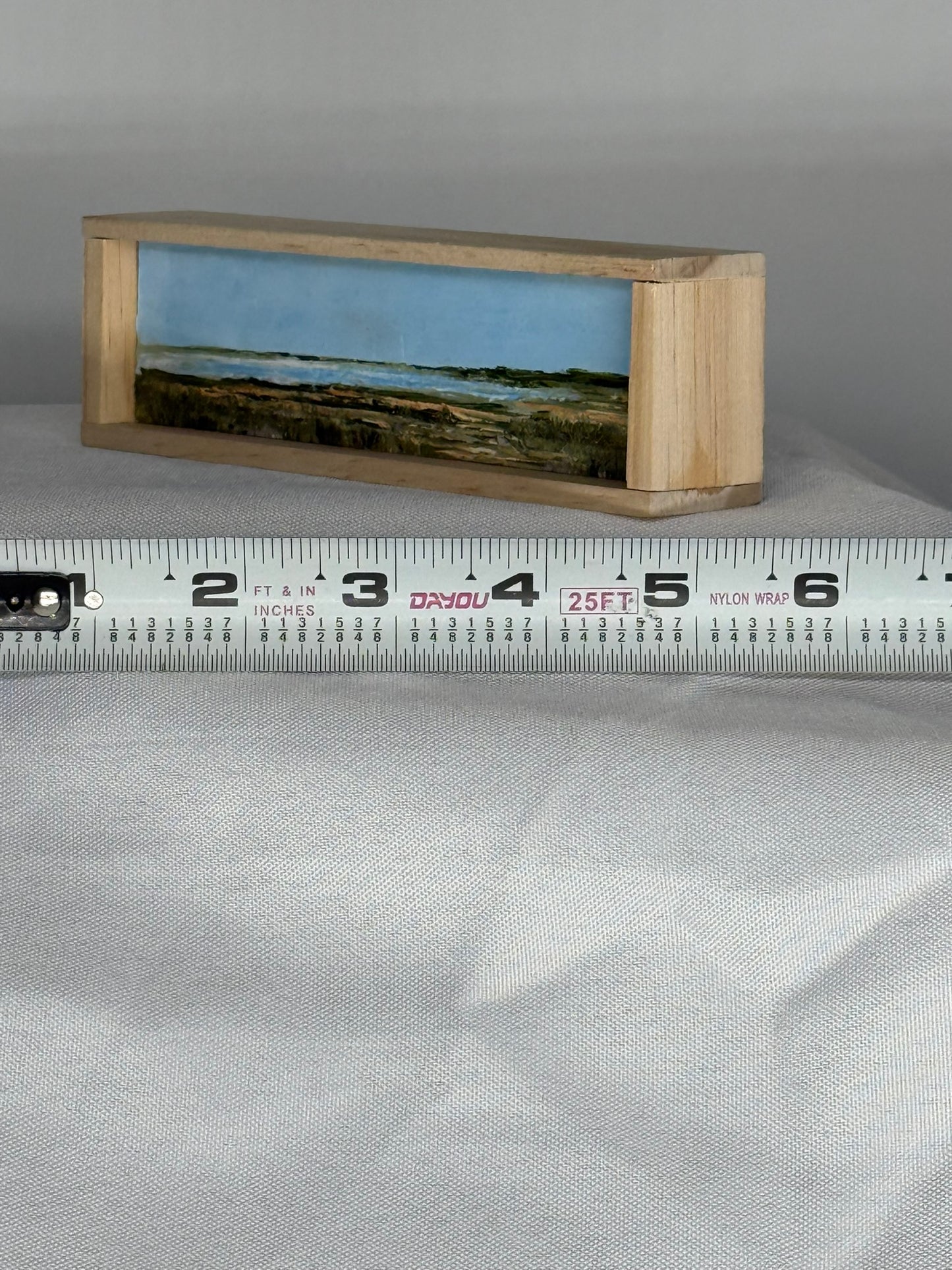 Mini Wood Block Painting #46