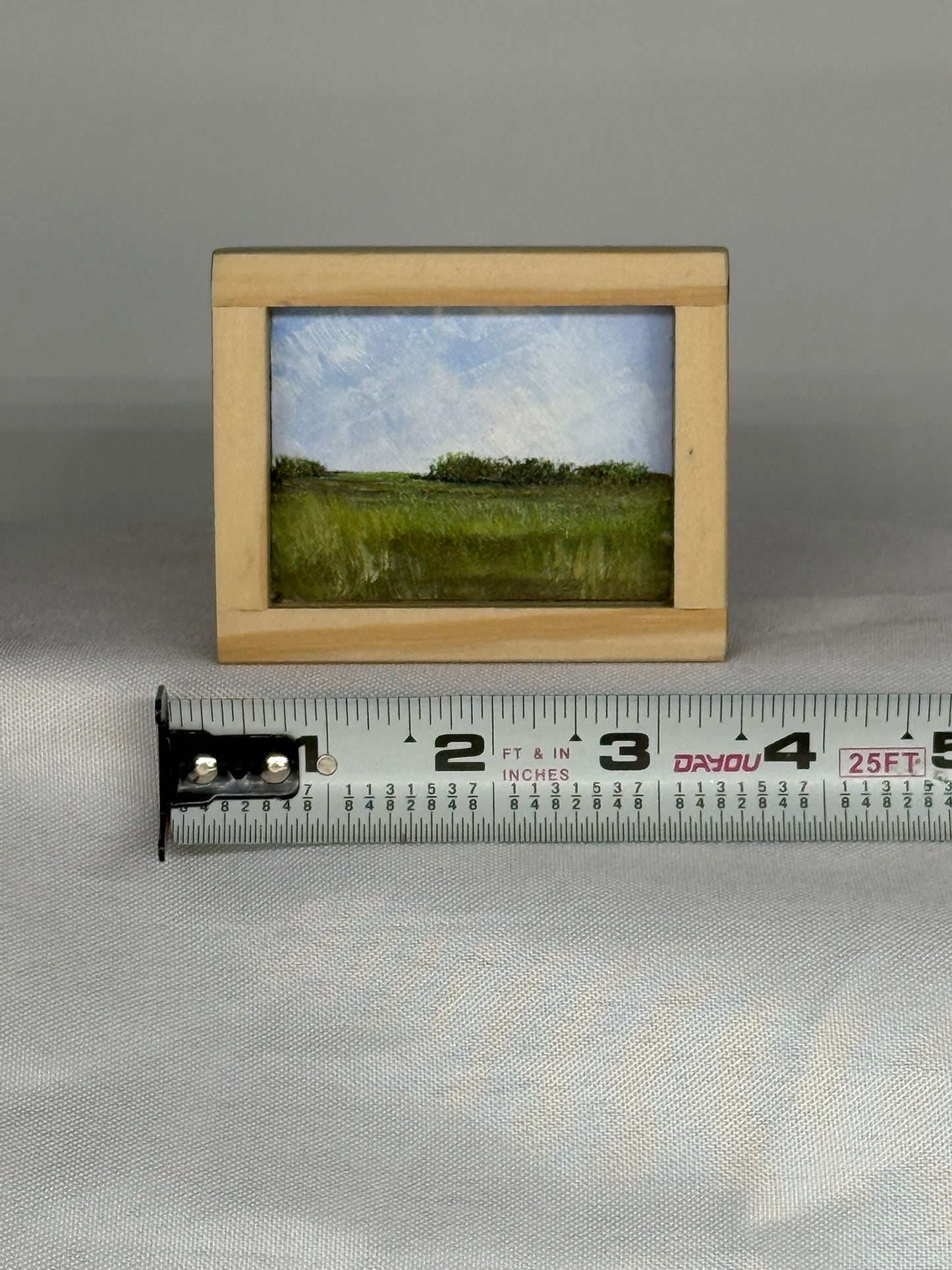 Mini Wood Block Painting #69