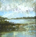 Abstract Landscape Canvas Board Painting. Mt. Vernon VA.