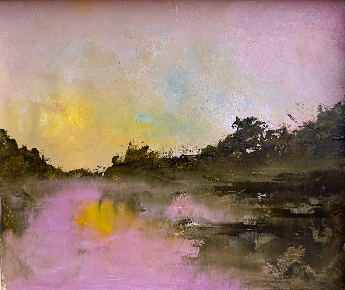 Title: Mist at National Landing
