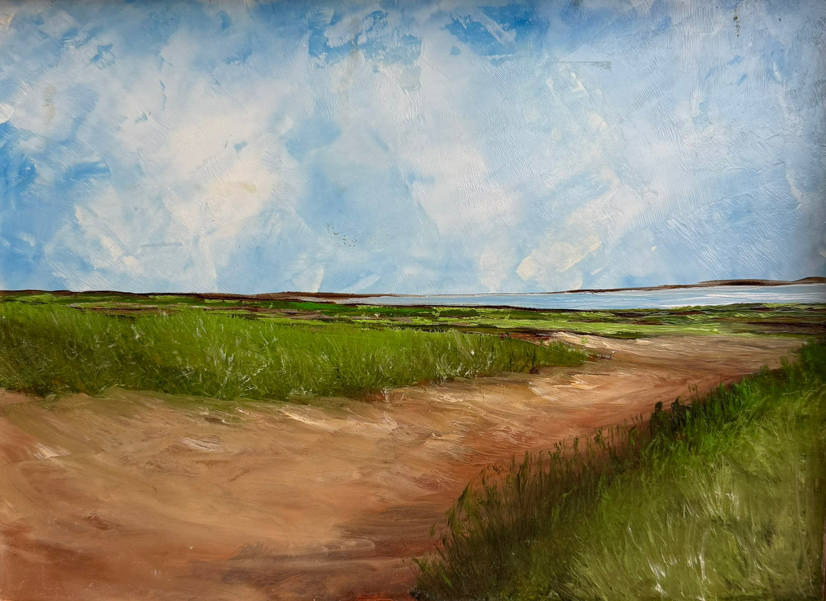 Title: Beach Path. Cape Cod, Massachusetts.