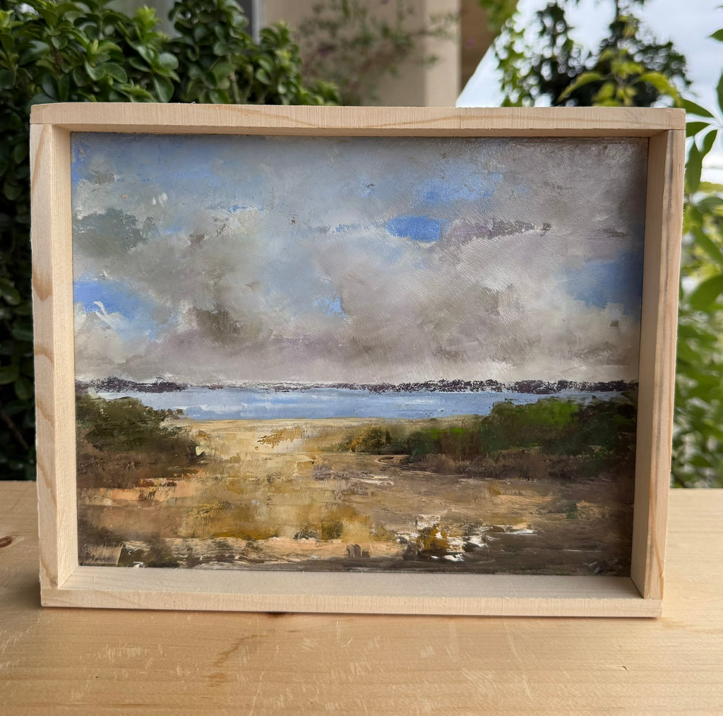 Title: Beach at Founders Landing.