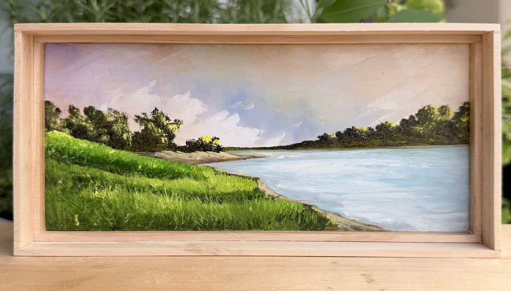 Title: Morning light, DC Reservoir