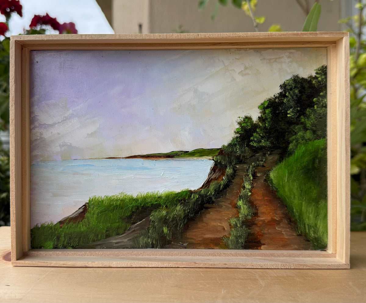 Title: Old Potato Road on the Bluff.