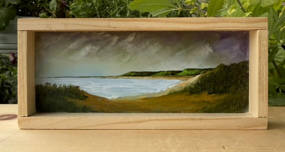 Title: Spring Storm, View of Horton's Point.