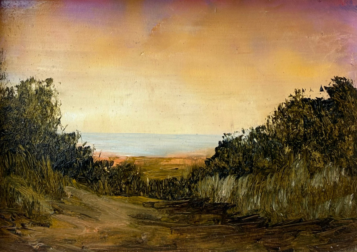 Title: Study: Beach Path