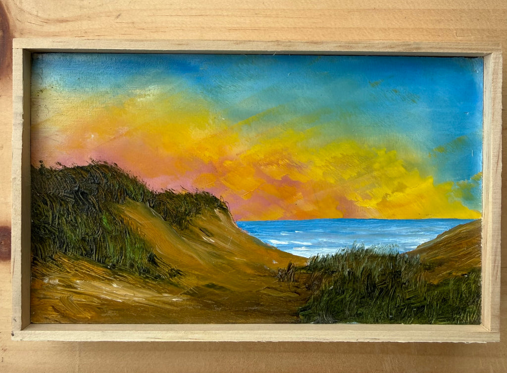 Title: Study, View from the Dunes.