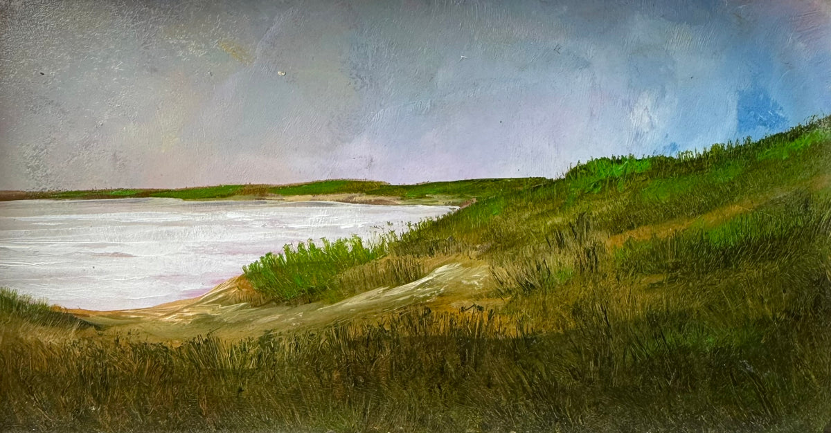 Title: Dunes at the Lake