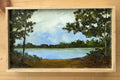 Title: Lost DC. Painted before these Cherry Trees were cut down.