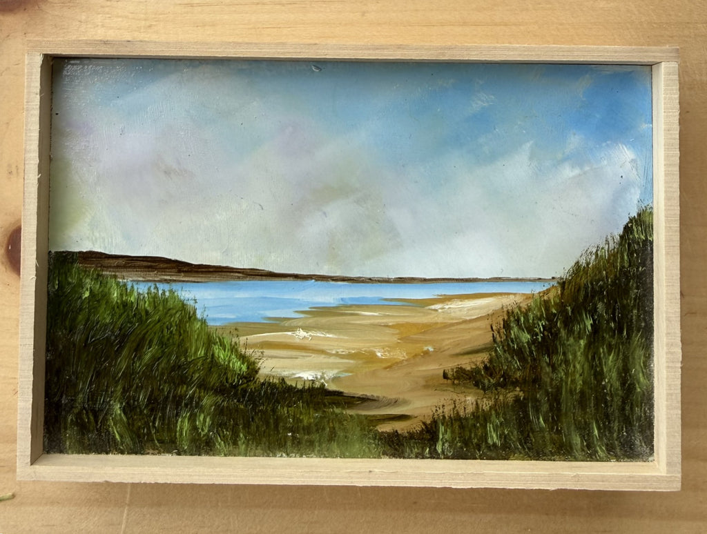 Title: Study, Beach Grass