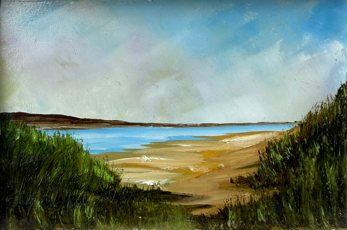 Title: Study, Beach Grass