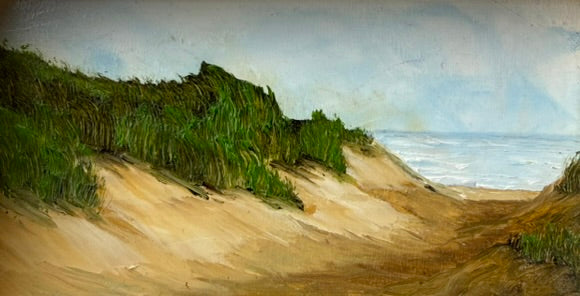 Title: Study, Dunes #5