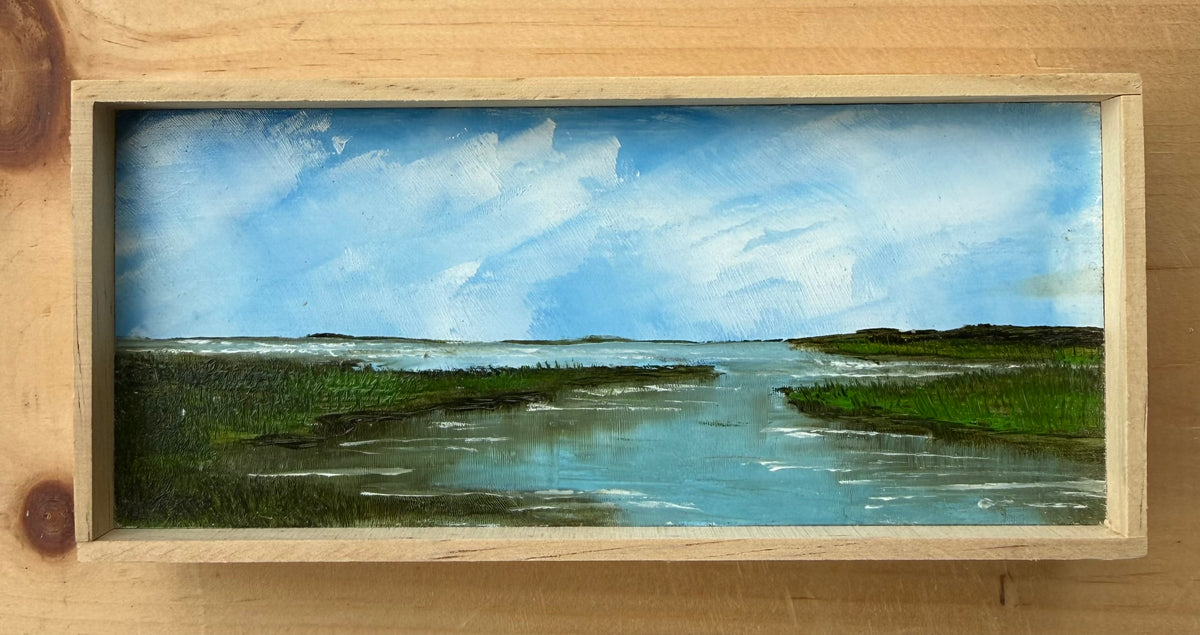Title: Hallock's Bay.