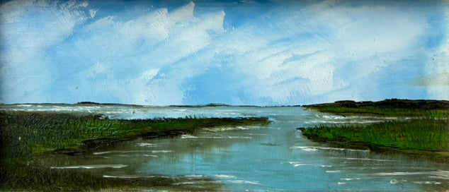 Title: Hallock's Bay.