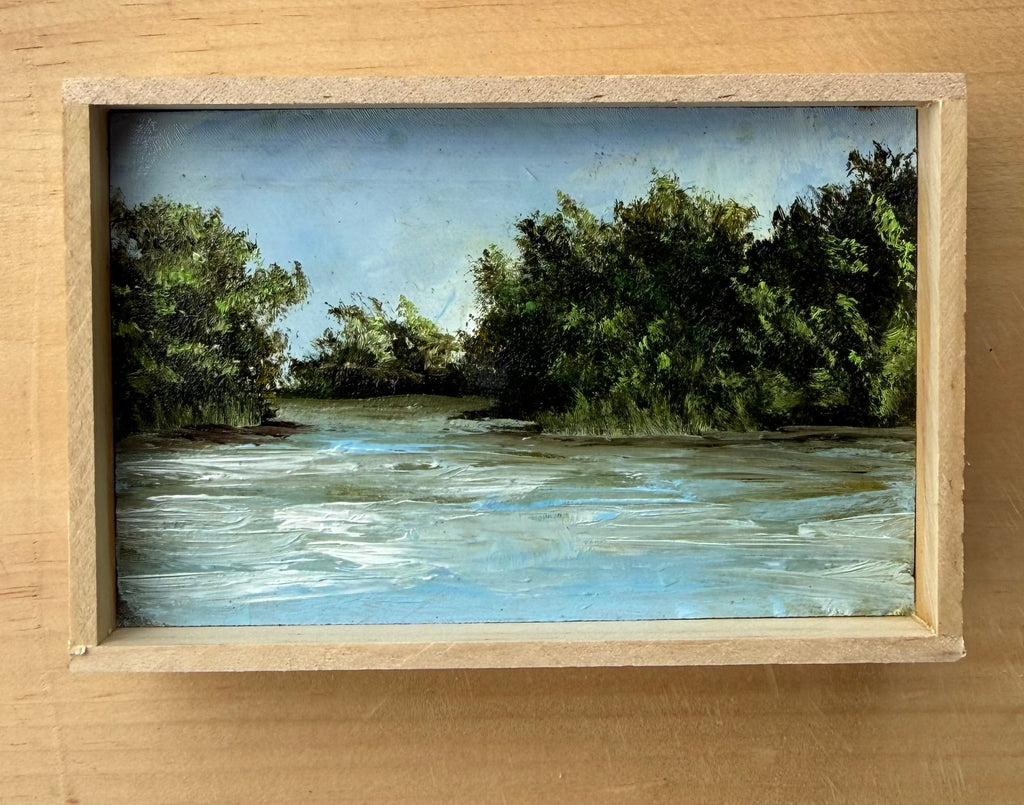 Title: Trees on the Potomac River