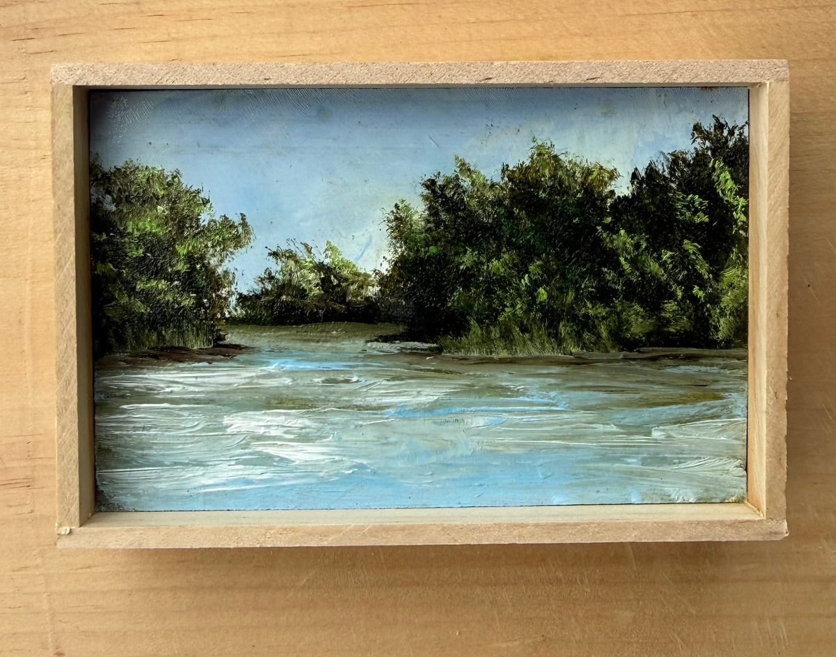 Title: Trees on the Potomac River