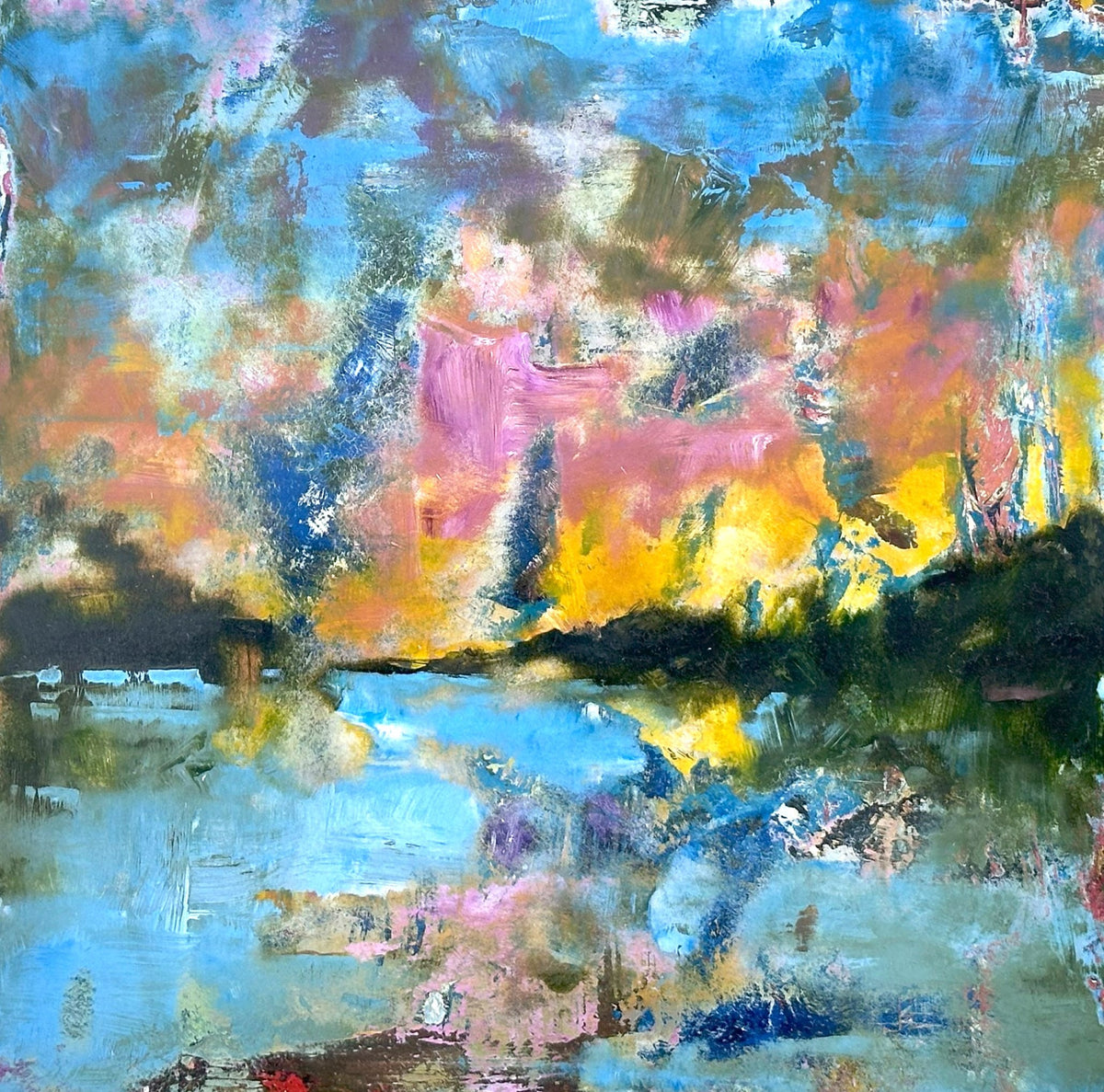 Title: Abstracted Landscape, Sunset Beach.