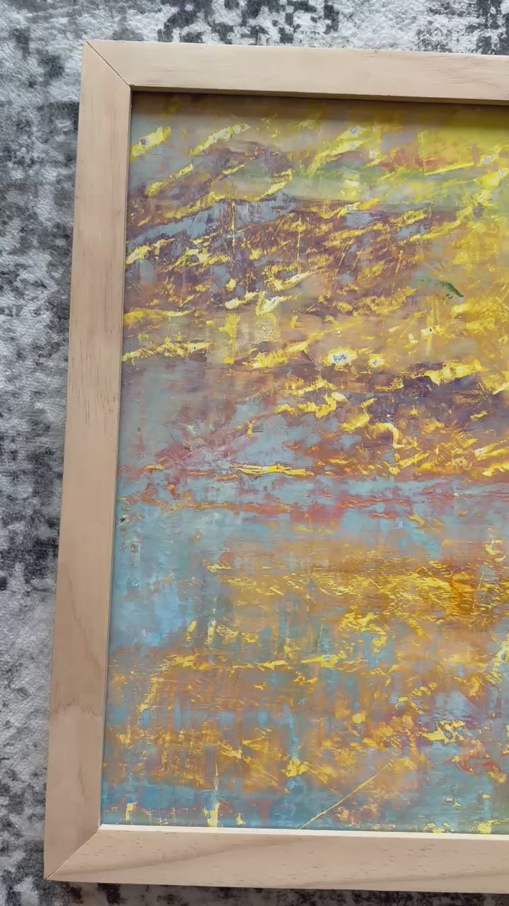 Title: Abstracted Landscape, The Over look at Montauk.